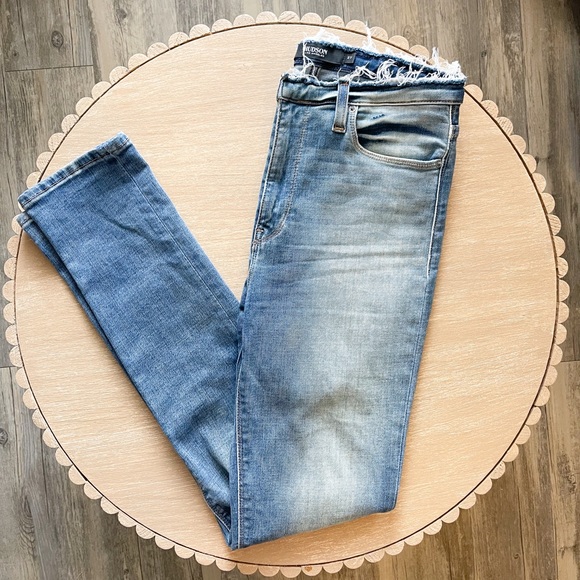 Hudson Barbara Super Skinny Jeans - Picture 2 of 7